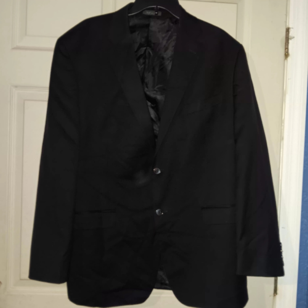 Lauren Ralph Lauren Classic Black Men's Blazer 100% Wool 40R